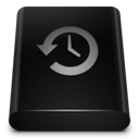 Black Drive Backup icon